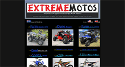 Desktop Screenshot of extrememotos.com.au